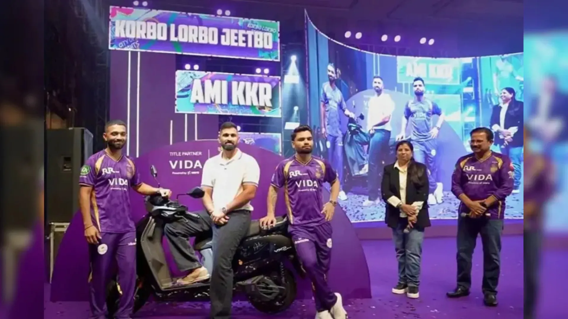 Hero VIDA VX2 Plus KKR Limited Edition Launched IPL Theme EVFY